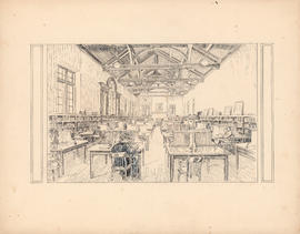 The main reading room of the Macdonald Memorial Library : [drawing]
