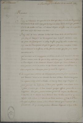 The Delabat documents : Letter to Monsieur de Villermont concerning Acadie, dated at Port Royal, ...