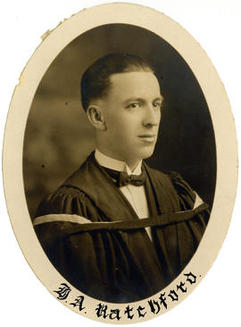 Portrait of Harold Andrew Ratchford : Class of 1925