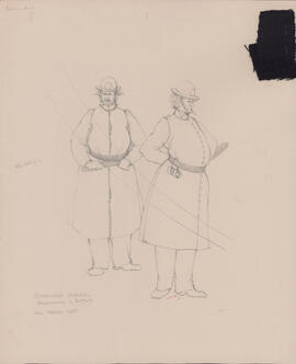Costume design for Hardmuzzle and Buttons