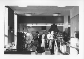 Photograph of a food area in the Student Union Building