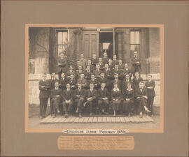 Photograph of Dalhousie Junior Pharmacy class of 1920