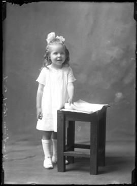 Photograph of the daughter of Mrs. Dan Livingston