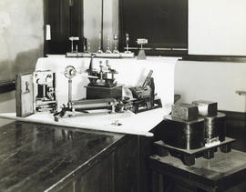 Photograph of laboratory equipment in the Science Building