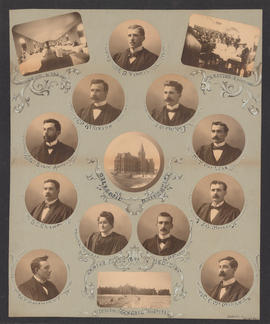 Composite Photograph of the Faculty of Medicine - Class of 1899