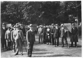 Photograph of a Dalhousie alumni procession