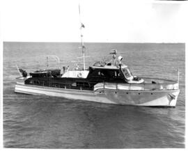 Photograph of the Lady Betty II at sea
