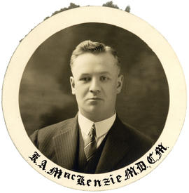 Portrait of Kenneth Alexander MacKenzie