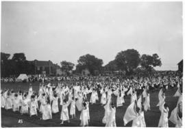 Photograph of a dance performance at a Dalhousie reunion