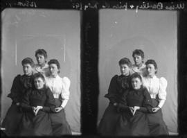Photograph of Mrs. Bartley and unknown individuals