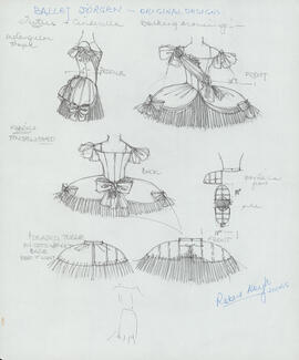 Cinderella tutus : working drawings and notes