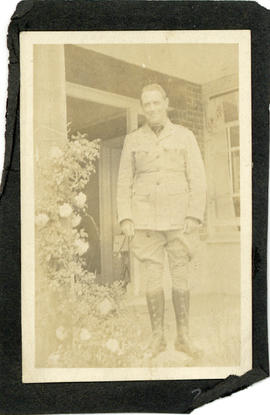 Photograph of Thomas Head Raddall, Sr. on leave