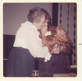 Photograph of Electa MacLennan with an unidentified person