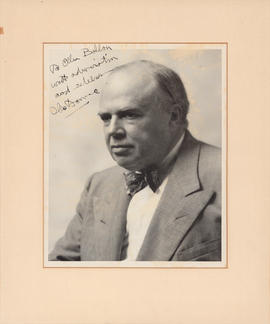 Olin Downes : [autographed photograph]