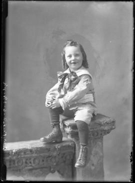 Photograph of the son of Mr. J.W. Priest