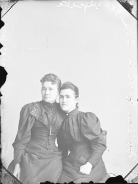 Photograph of Mrs. Ester McLeod and friend