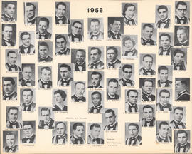 Composite Photograph of the Faculty of Medicine - Class of 1958