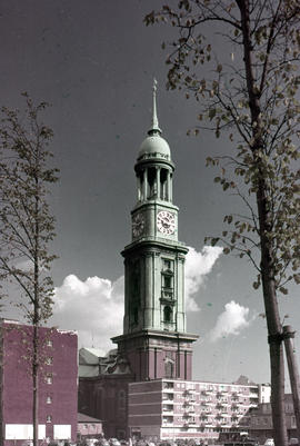 Photograph of St. Michael's Church in Hamburg