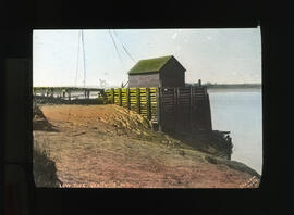 Photograph of low tide in Wolfville, Nova Scotia