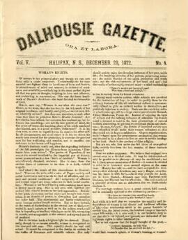 Dalhousie Gazette, Volume 5, Issue 4