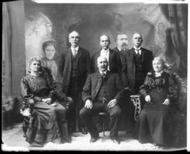 Photograph of the Munro family group