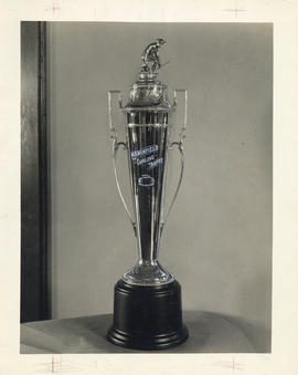 Photograph of the W.A. Winfield curling trophy