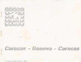 Caracas-Geneva-Caracas : [brochure]
