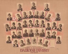 Composite photograph of the Arts and Science Class of Dalhousie University of 1920