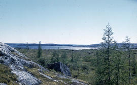 Photograph of the tundra near old Fort Chimo, Quebec