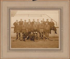 Photograph of Dalhousie Intercollegiate Hockey Team