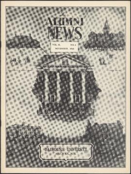 The Alumni news, volume II, no. 1 / November 1938