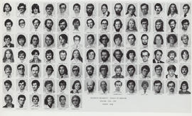 Composite photograph of the Faculty of Medicine - Fourth Year Class, 1976-1977