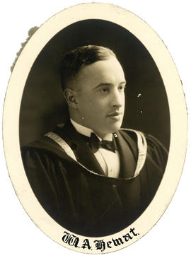 Portrait of William Auchmuty Hewat : Class of 1928