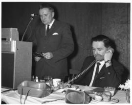 Photograph of unidentified Island Telephone employees