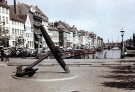 Photograph of the Memorial Anchor at Nyhavn (New Harbour), Copenhagen
