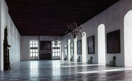 Photograph of the Banquet Hall in Kronborg Castle (Slot)