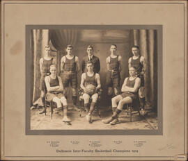 Photograph of Dalhousie Inter-Faculty Basketball Champions 1924