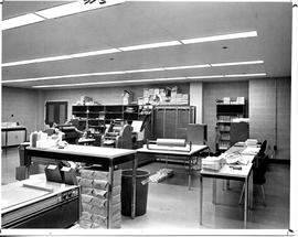 Photograph of the printing centre in the Killam Memorial Library