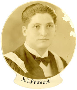 Portrait of Alfred Israel Frankel : Class of 1939