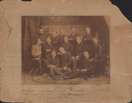 Photograph of Faculty of Law class of 1887