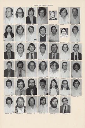 Composite photograph of the Faculty of Medicine - Fourth Year Class, 1972-1973 (Miller to Zitner)