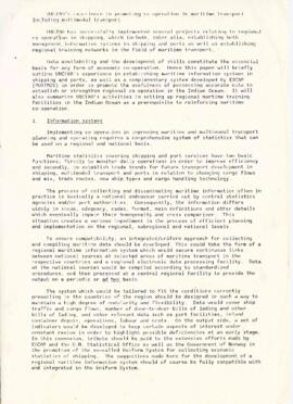 Correspondence between Elisabeth Mann Borgese and the UN Conference on Trade and Development (UNC...