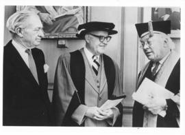 Photograph of Donald MacInnis, Donald MacLeod, and Henry Hicks