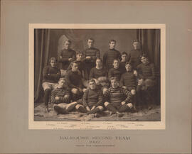 Photograph of Dalhousie Second Team, 1903, Draw for Championship - Football
