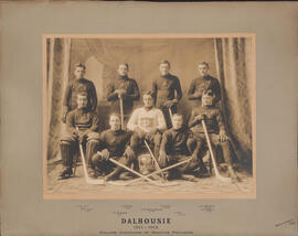Photograph of Dalhousie Hockey Team - College Champion of Maritime Provinces