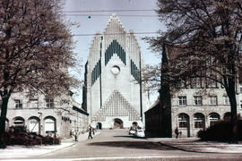 Photograph of Grundtvig's Church, Copenhagen