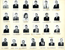 Composite Photograph of Faculty of Medicine First Year Class 1964-1965 - Hill to O'Brien