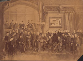 Photograph of unknown McGill Medical School Graduating Class