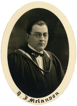 Portrait of Herbert Joseph Melanson : Class of 1926