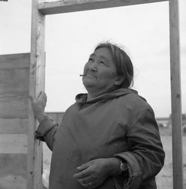 Portrait of Alicie Berthé in Fort Chimo, Quebec
